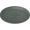 Ekena Millwork Luton Ceiling Medallion (Fits Canopies up to 1 1/8"), 15 3/4"OD x 5/8"P, Cloud Burst Crackle CM16LUCBC - alternate 3